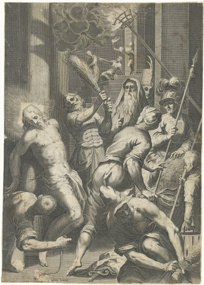 Azote de Cristo de Egidius  Sadeler (II)