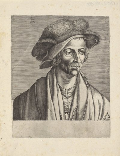 Retrato de Joaquín Patinier de Egidius  Sadeler (II)