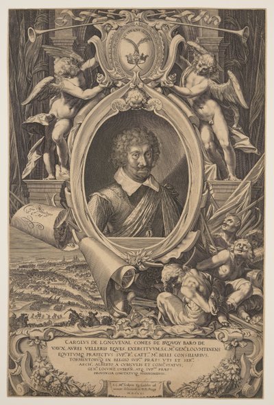 Carlos Buenaventura de Longueval de Aegidius Sadeler II