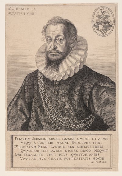 Elias Schmidgrabner, Consejero de Hacienda de Aegidius Sadeler II