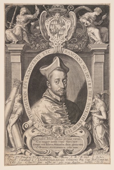 Franz von Dietrichstein, obispo de Olmütz de Aegidius Sadeler II