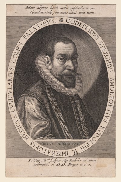 Godfried Steeghuis, médico y chambelán de Aegidius Sadeler II