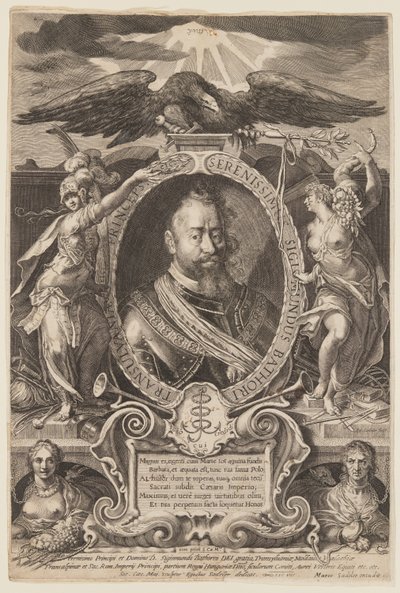 Segismundo Bathori, Príncipe de Transilvania de Aegidius Sadeler II