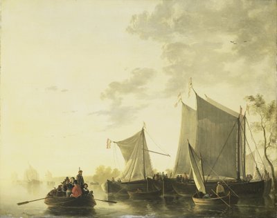 Vista del río de Aelbert Cuyp (copy after)