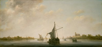 Vista del Mosa en Dordrecht de Aelbert Cuyp