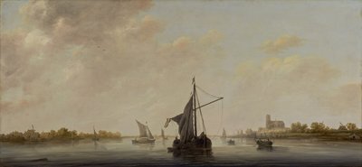 Vista del Mosa en Dordrecht de Aelbert Cuyp