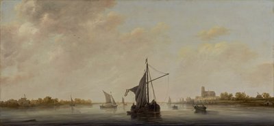 Vista del Mosa en Dordrecht, c.1645-46 de Aelbert Cuyp