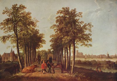 Avenida en Merdervort, c1650-1652, c1915 de Aelbert Cuyp