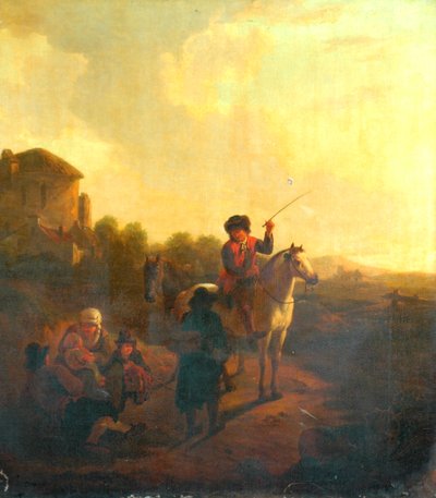 Preguntando el camino de Aelbert Cuyp
