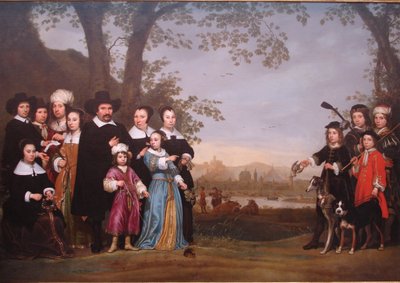 Retrato de la familia Sam de Aelbert Cuyp