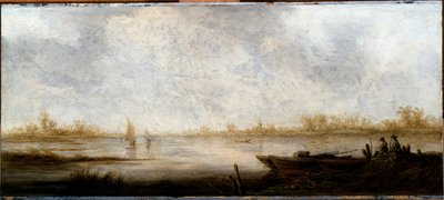 Paisaje fluvial de Aelbert Cuyp
