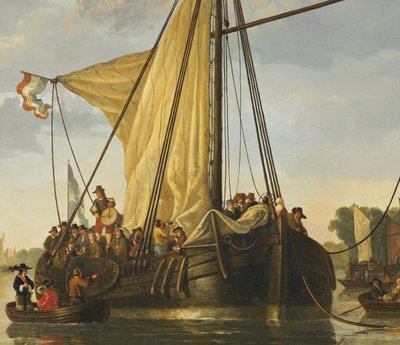 El Maas en Dordrecht de Aelbert Cuyp