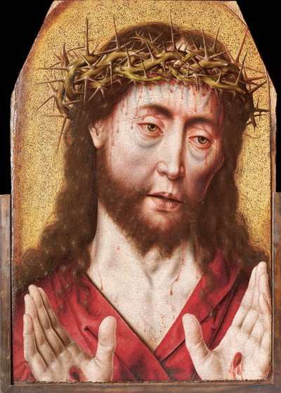 Cristo coronado de espinas, c. 1495 de Aelbrecht Bouts