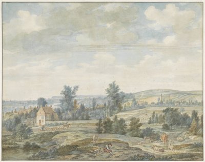 Vista de Middachten y Dieren
Paisaje de Aert Schouman