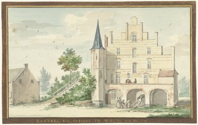 Castillo y escuela en Wouw
Castillo y escuela en WOUW (título en el objeto) de Aert Schouman
