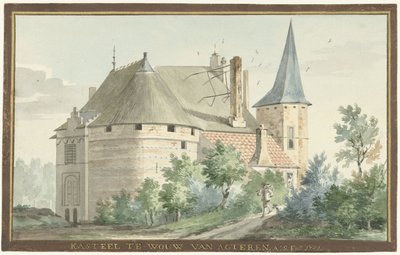 El castillo de Wouw
KASTEEL TE WOUW VAN AGTEREN (título del objeto) de Aert Schouman