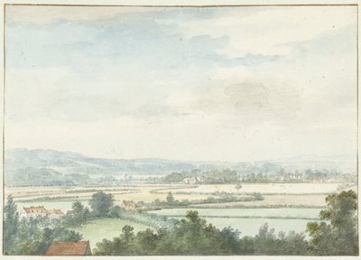 Paisaje en Windsor de Aert Schouman