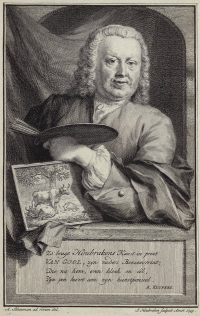 Retrato de Jan van Gool de Aert Schouman