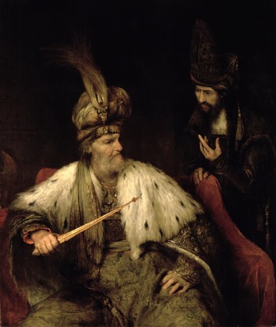 Asuero y Amán de Aernt de Gelder