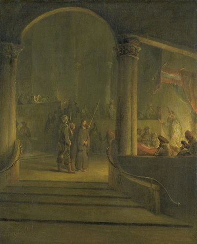 Cristo ante Caifás de Aernt de Gelder