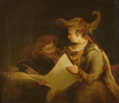 Ester y Mardoqueo, c.1685 de Aernt de Gelder