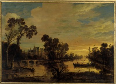 Paisaje con canal de Aert van der Neer