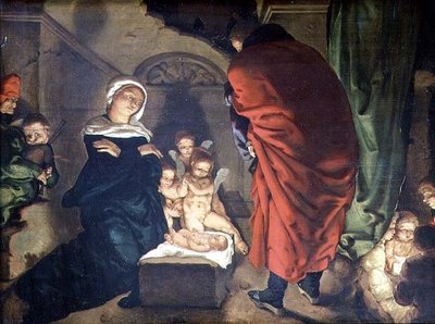 Natividad de Aertgen Claesz van Leyden