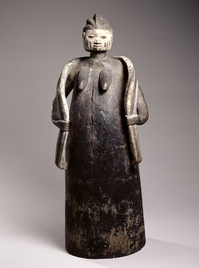 Máscara corporal Gelede, cultura Yoruba, República de Benín de African
