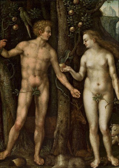 Polaco:  Adam i Ewa Adán y Eva de After Albrecht Dürer