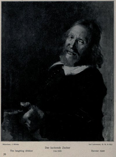 Bebedor risueño de After Frans Hals