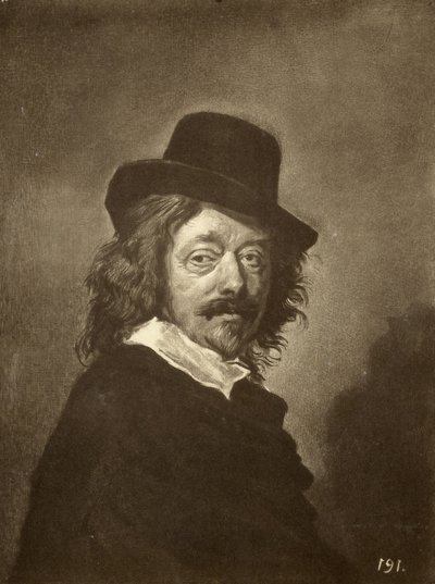 Retrato de Frans Hals (1582/83-1666) de After Frans Hals