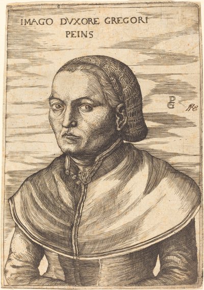 Esposa de Georg Pencz de After Georg Pencz