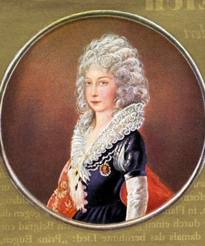 Retrato de María Teresa de After Heinrich Füger