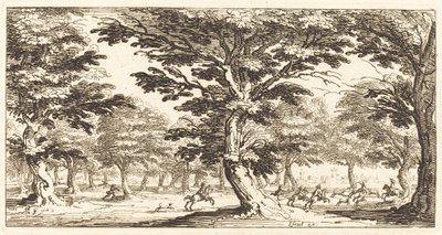 Paisaje de After Jacques Callot