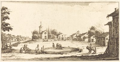 Paisaje de After Jacques Callot