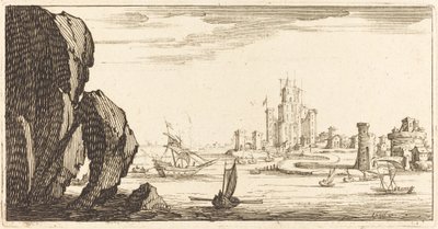 Paisaje de After Jacques Callot