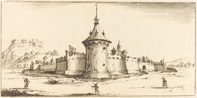 Paisaje de After Jacques Callot