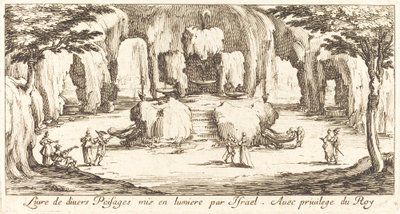 Subtítulo para "Varios Paisajes" de After Jacques Callot