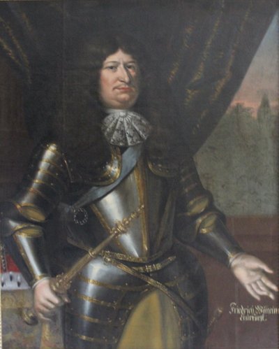 Retrato de Federico Guillermo de Brandemburgo de After Jan de Baen