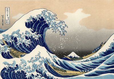 La Gran Ola de Kanagawa de After Katsushika Hokusai