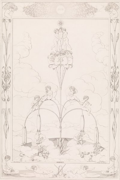 Mañana, de la serie Los Tiempos del Día de After Philipp Otto Runge
