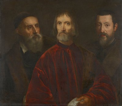 Tiziano y sus amigos de after Titian