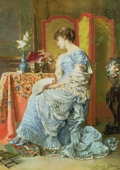 Indecisión, 1884 de Agapit Stevens