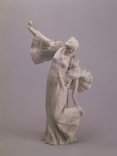 Bailarina, de un centro de mesa, Sèvres, 1900 de Agathon Leonard