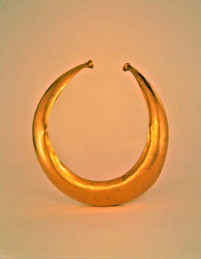 Collar, Mooghaun North, Condado de Clare, Edad de Bronce Tardía, 800-700 a.C. de Age Bronze