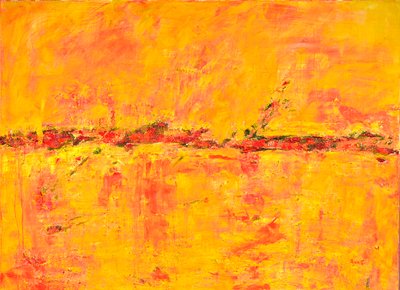 Horizonte 2.0, 2017 (acrílico sobre lienzo) de Agnes Girardon