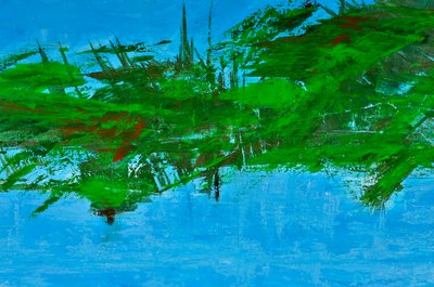 Lombok, 2017 (acrílico sobre lienzo) de Agnes Girardon