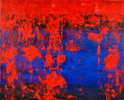 Sin título, 2017 (acrílico sobre lienzo) de Agnes Girardon