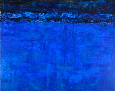 Sin título 3, 2017 (acrílico sobre lienzo) de Agnes Girardon