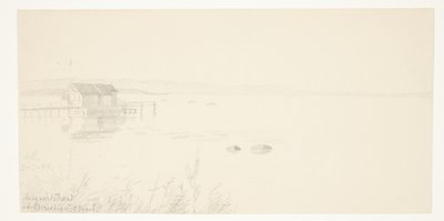Playa de Aalsgaard en el fiordo de Christiania de Agnes Lunn